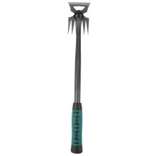 Garden Weeding Tool with Ergonomic Grip, Durable Steel Manual Weeder for Lawn and Garden