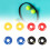 8Pcs Tennis Racket Vibration Dampener Rubber, 4 Colors, Shock Buffer 1