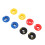 8Pcs Tennis Racket Vibration Dampener Rubber, 4 Colors, Shock Buffer 11