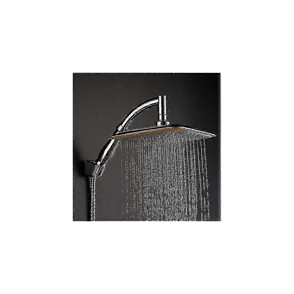 360 Swivel Joint 9 Inch Square Rainfall Overhead Shower Head With Ionic Filtration,High Pressure Saving 26S 6935161586848