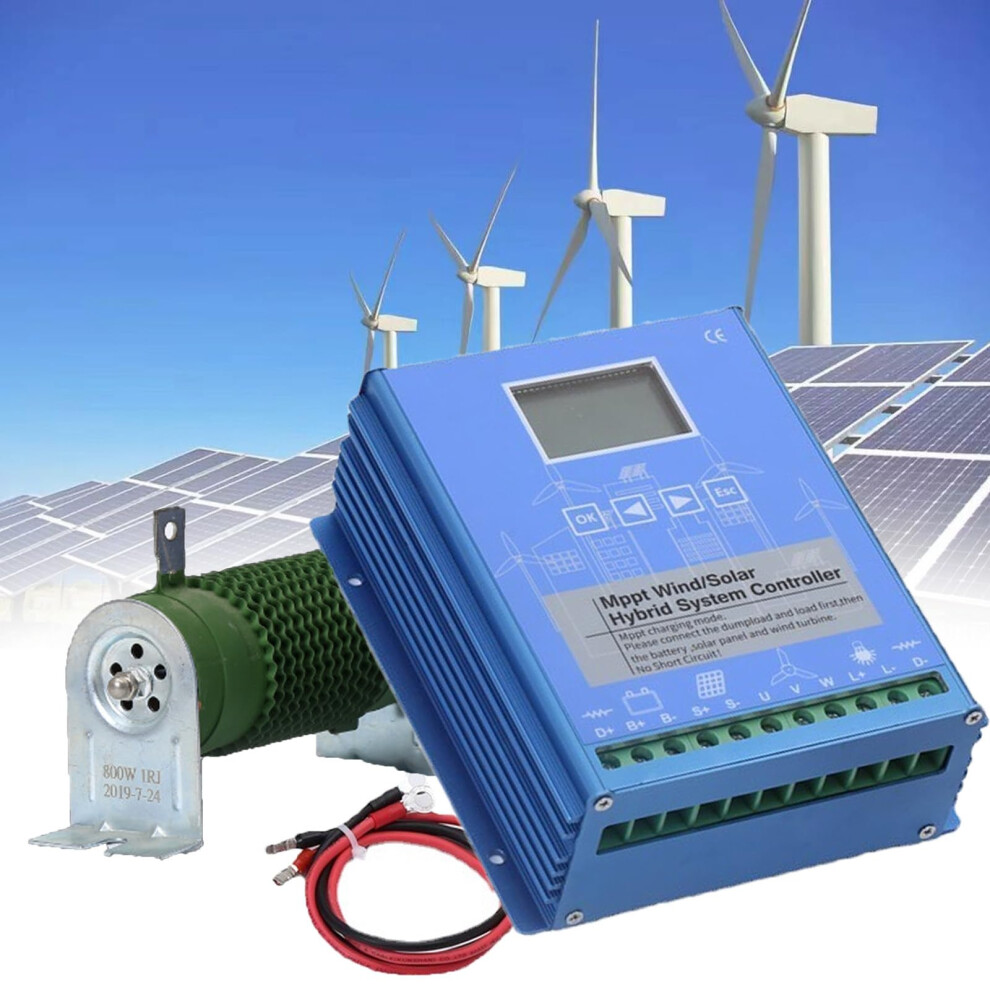 15000W Hybrid Solar Wind Charge Controller 12V/24V/48V With Lcd Boost For Street Lighting 9070919367632