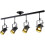 Track Lighting Fixture with Adjustable Beam Direction, Rotatable Ceiling Spotlights E27 Bulb Fit 1