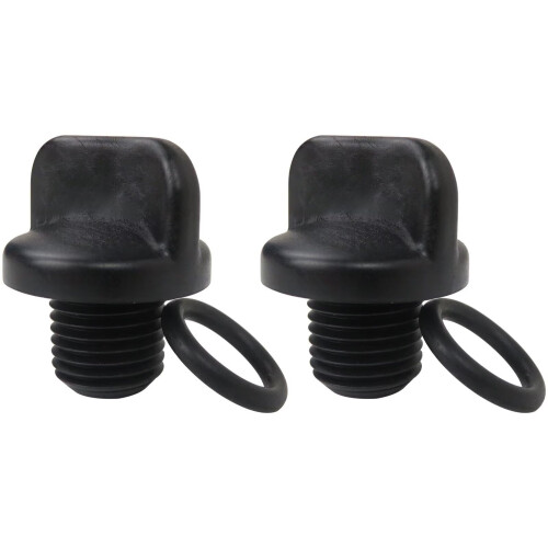 2 Pack R0446000 Pool Pump Drain Plug with ORing for Zodiac Jandy Legacy LRZE Heater Replacement