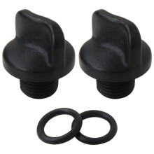 2pcs Pool Pump Drain Plug with ORing LeakProof Seal for Jandy and Zodiac Pool Heater Models