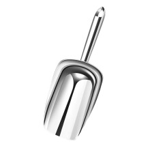 Stainless Steel Scoop Kitchen Utility Shovel for Flour Grains Ice Lightweight Durable Design