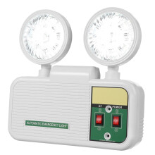 LED Emergency Exit Sign Light with Bright Illumination for Commercial Stairway and Hallway Use
