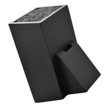Black Detachable Kitchen Knife Holder and Storage Rack for SpaceSaving Countertop Organization