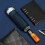 Large Golf Umbrella with Inverted Folding Design, Windproof Automatic Open Close, Reflective AntiUV Navy 1