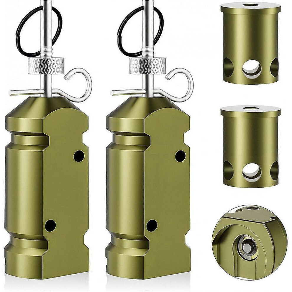 3 Pack Perimeter Trip Alarm,12 Gauge Camping Trip Wire Device,Early Warning Security System For Camping/Bear Deterrent 6935161586268
