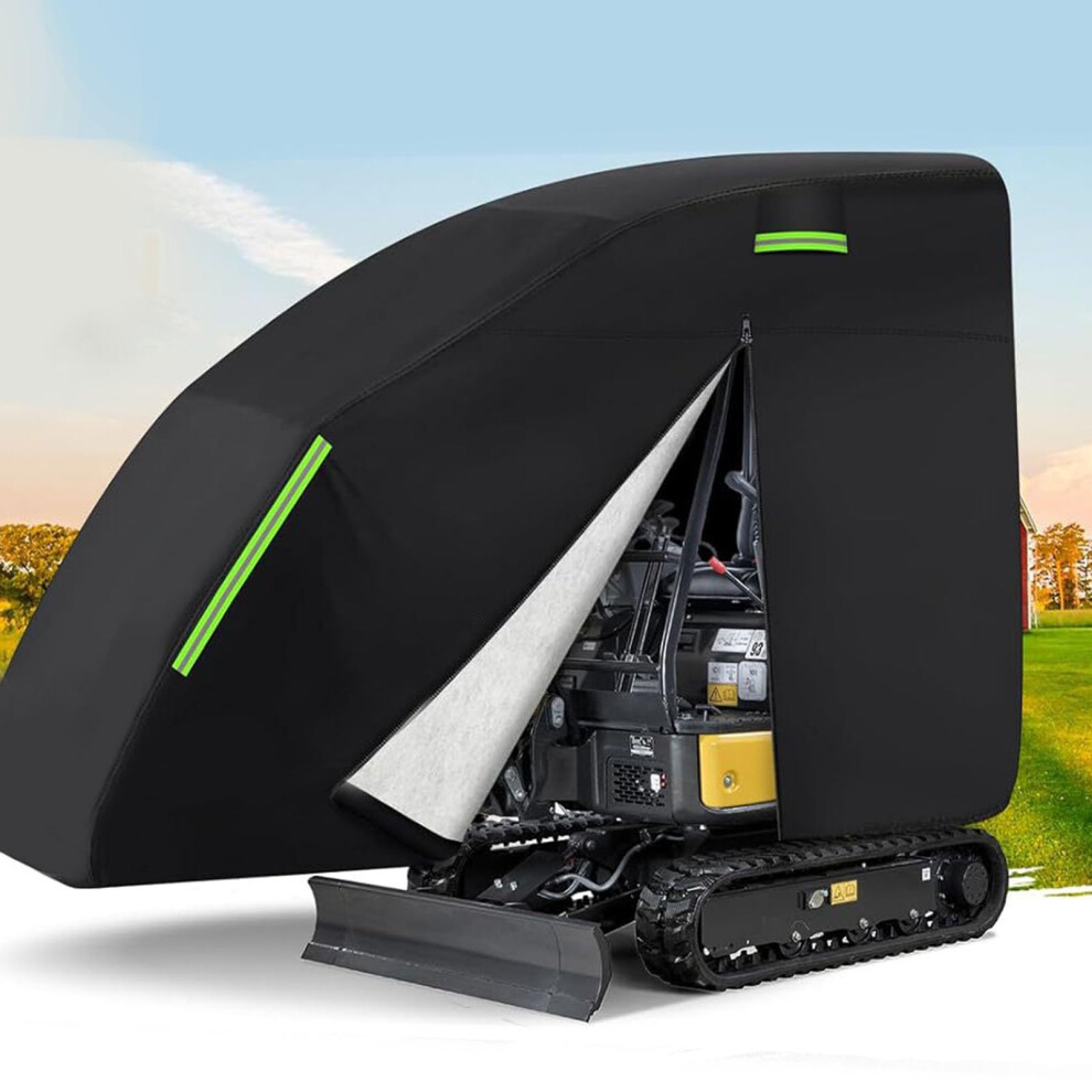 Waterproof Mini Excavator Cover With Uv Protection For Bobcat E32 E20 E10 Kx121 Cat 300.9D 9113335292413