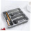 Kitchen Drawer Organizer with MultiCompartment Plastic Cutlery Tray for Easy Kitchen Storage 2