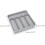 Kitchen Drawer Organizer with MultiCompartment Plastic Cutlery Tray for Easy Kitchen Storage 4