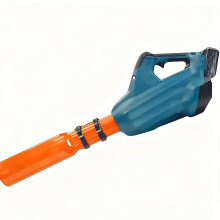 Leaf Blower Attachment with Venturi Airflow Boost, Universal Fit Gutter Cleaning Tool, Orange
