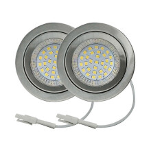 Herdzugzugslampe LED 2,5W 220240V mit 60 mm Loch, entsprechend 20W Halogen (warmweißes 3000K)