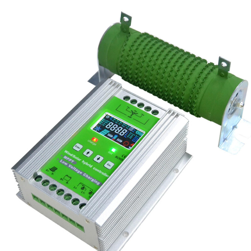 Mppt Hybrid Solar Charge Controller 40A Dual Mppt For 12V 24V 48V With Wifi Bluetooth Lcd Display 9113335293250