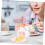 Ceramic Chick Butter Dish with Lid Keeps Butter Fresh Cute Kitchen Container Easy to Clean 4