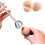 Egg Cutter Stainless Steel Egg Shell Opener for Easy Cracking Soft and Hard Boiled Eggs 3