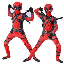 Deadpool Superhelden-Party Cosplay-Kostüm Kostüme Kostüme Jungs Halloween_Lucky_B