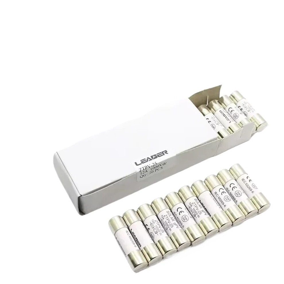 30Pcs 5A Solar Fuse 1000V Dc Pv Fuse 10X38mm Breaking Capacity For Solar Power Systems 9113335293595