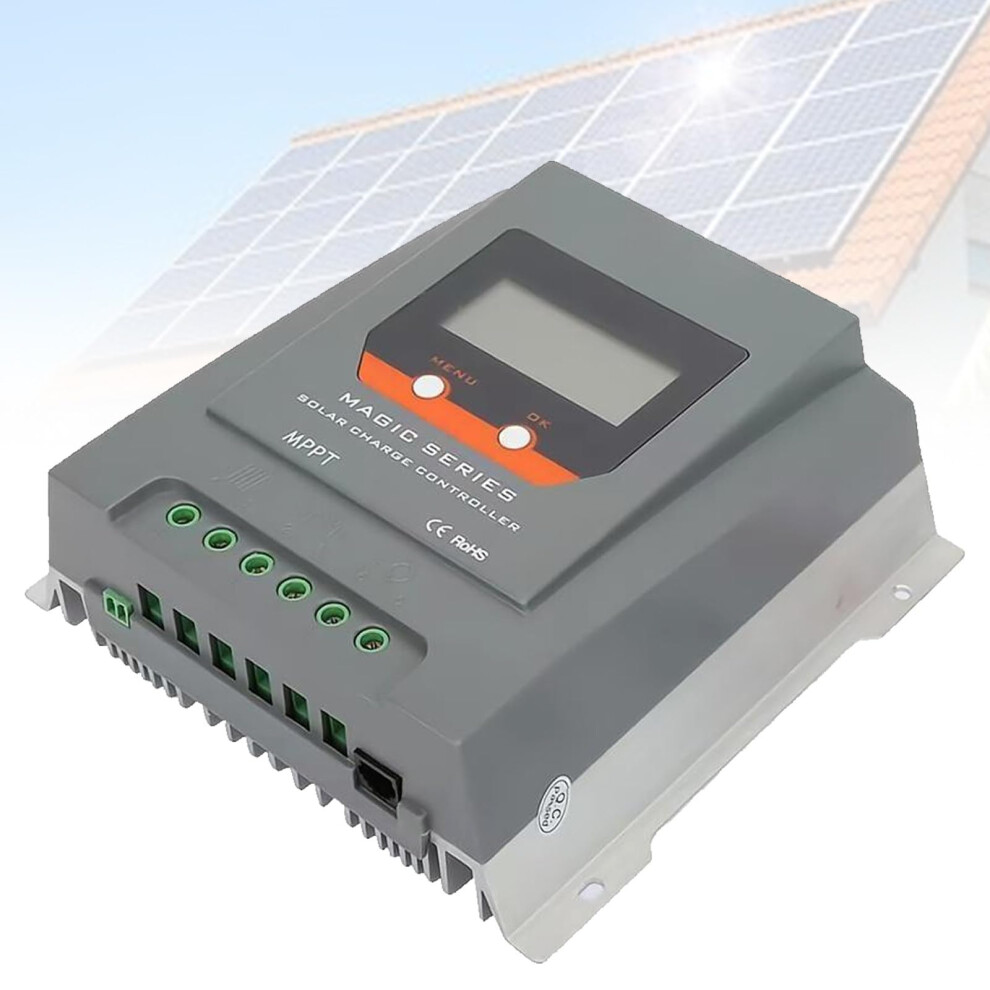 Mppt Solar Charge Controller 12V 24V 30A With Lcd Display Overcharge Protection For Rv Boat 9070919371431