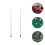 2pcs Foosball Table Handle Pole Tables Football Replacement Pole Game Machine Operation Pole Part 3