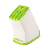 Kitchen Knife Holder with Large Capacity, Fast Draining Design and Stable NonSlip Base for Home