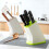 Kitchen Knife Holder with Multifunction Storage Rack and Fast Drain, SpaceSaving Knife Organizer 4