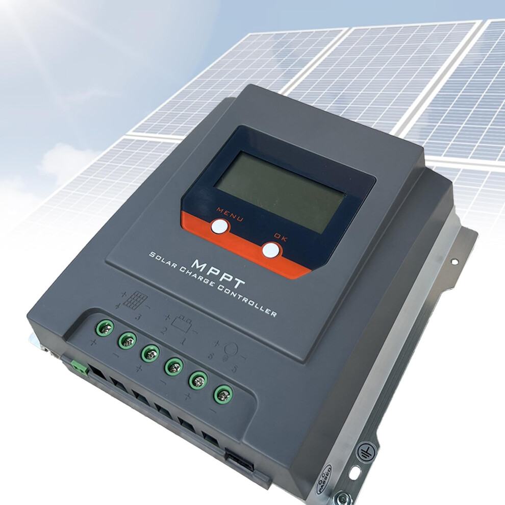 Mppt Solar Charge Controller 30A 12V 24V With Lcd Display Temperature Sensor For Rv Boat Off Grid 9113335293960