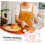 Ceramic Chicken Butter Dish Cute 3D Chick Design EasyClean Surface Kitchen Countertop Gift 4