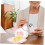 Ceramic Chicken Butter Dish Cute 3D Chick Design EasyClean Surface Kitchen Countertop Gift 5