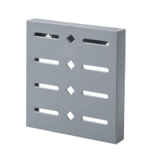 Universal Kitchen Knife Block and Wall Mounted Knife Holder, Plastic Storage Organizer 19x3x20