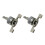2PCS Bread Machine Repair Shaft Assembly Part Bread Machine Part Bread Bucket Repair Part Bread Machine Accessory 3