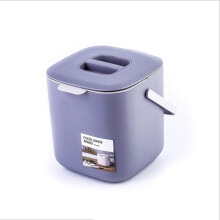Durable ABS Plastic Compost Bucket, Designed For Counter-Top Use With Odor-Locking Lid And Wet And Dry Separation Features