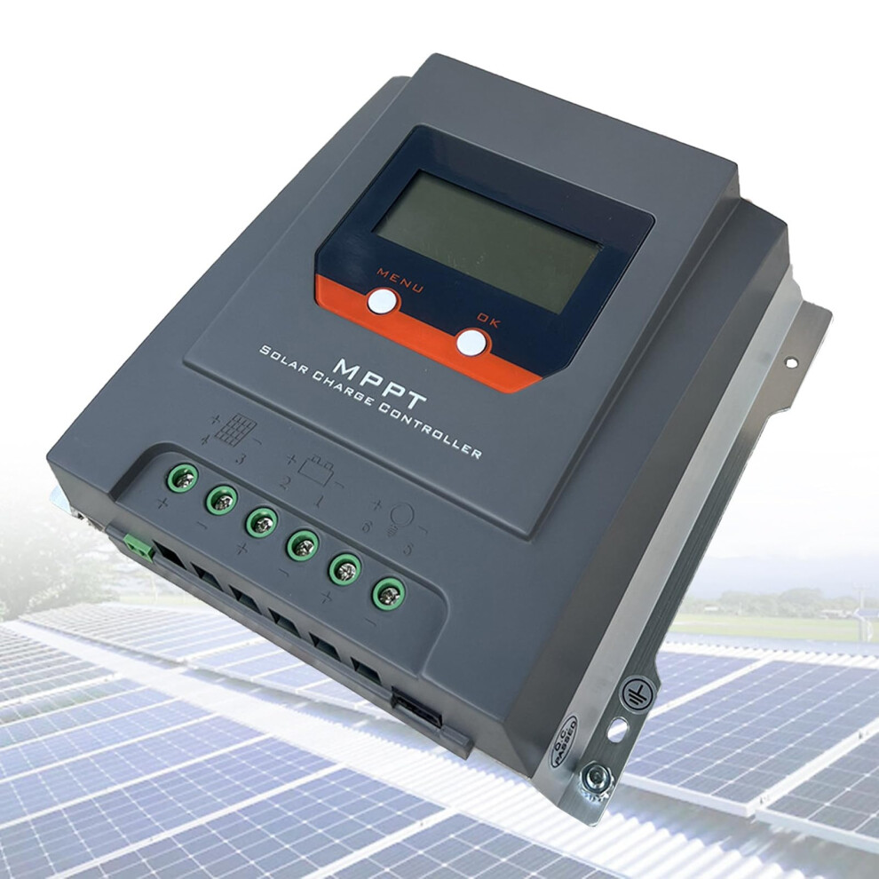 Mppt Solar Charge Controller 12V 24V 30A Waterproof Regulator With Lcd For Rv Boat Cabin 9113335294257