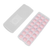 Silicone Ice Molds, Stackable With Removable Lid For Odor-Free Storage, Large Capacity Ice Cube Trays, Flexible Design For Easy Release, Food Grade