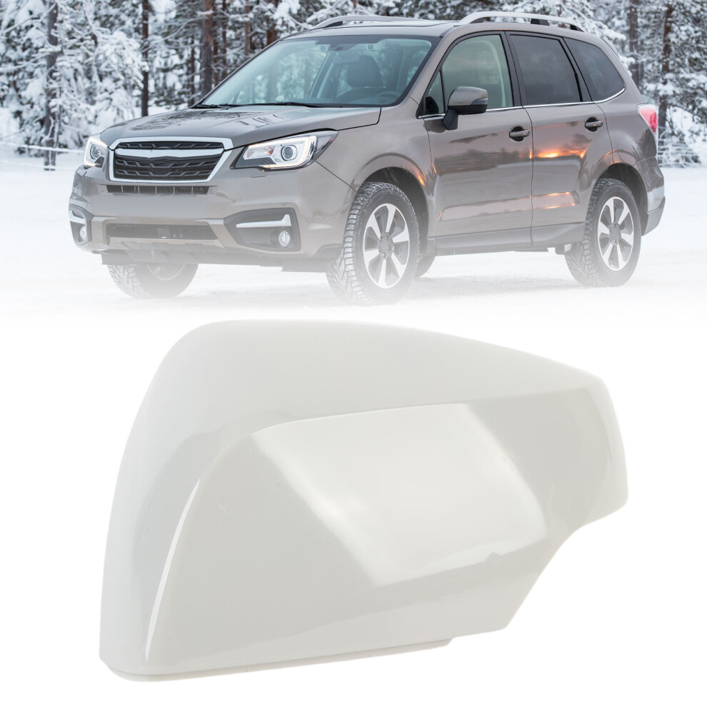 Side Mirror Cover Unpainted Fit Forester 2014-2018 With Turn Signal Gray 9391383166799