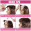 4 τεμάχια αλουμινένιο ρολό για μπούκλες Self-Grip Roller Self Holding Roller Κομμωτήριο γι 3