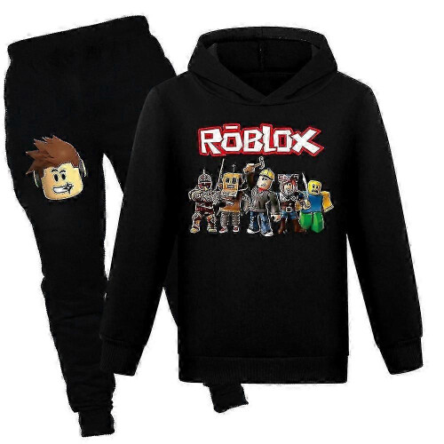 Παιδική φόρμα Roblox Print Pulr Φούτερ με κουκούλα και φούτερ 2 τεμαχίων Σετ ρούχων Gamer