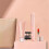 2-σε-1 Mini Curling Wand Flat Iron Hair Dualglam Mini Σίδερο για μπούκλες διπλής χρήσης 2