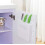 Knife Holder Wall Mounted Knife Block Plastic Space Saving Rack for Small Kitchen Storage 2