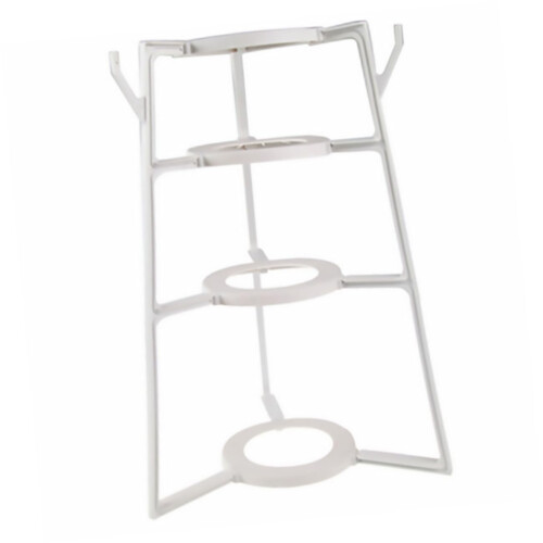 4 Tier Kitchen Storage Rack ABS Plastic Shelving Unit for MultiRoom Organization and Easy Assembly