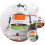 4 Tier Kitchen Storage Rack ABS Plastic Shelving Unit for MultiRoom Organization and Easy Assembly 2