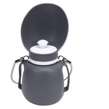 Faltbare Hundewasserflasche 800 ml 25 13,5 cm Silikon