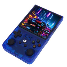 Open Source Retro Handheld Game Console 4" 4000mAh Blue