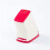 Universal Kitchen Knife Block Holder with Slotless Design, SpaceSaving Durable Red Stand 1