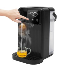 Instant Hot Water Dispenser 3 Litre Countertop 1500W Fast Heating Adjustable Temperature Safety Lock Green