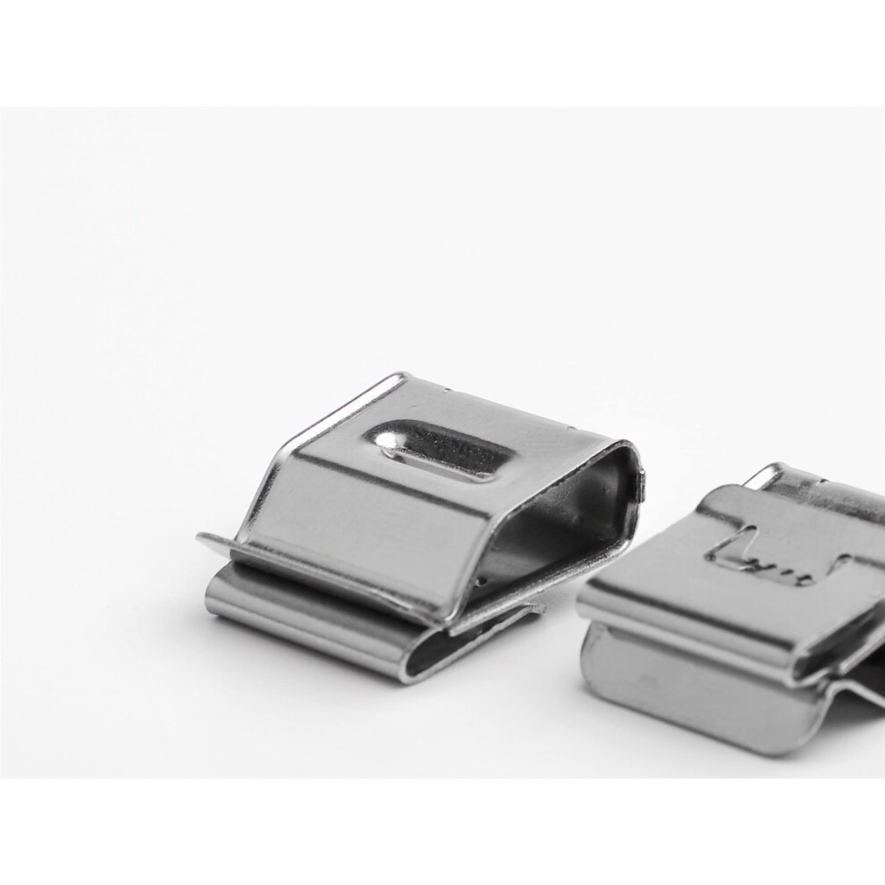 Stainless Steel Solar Cable Clips 400Pcs Corrosion Resistant Pv Wire Holders For Rooftop Install 9113335296183