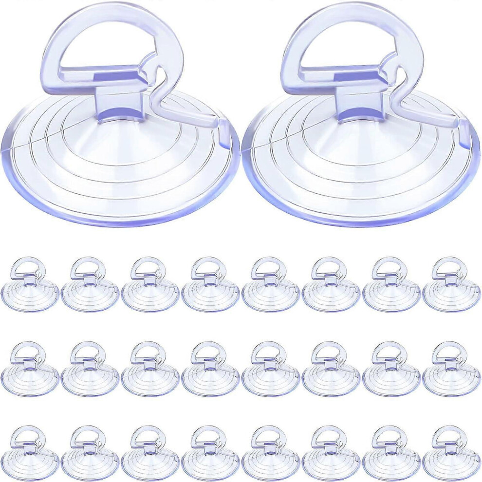 24 Pack Car Glass Windshield Sunshade Suction Cups Small Pvc Sucker Car Window Suction Cup For Automotive Visor 6935161583519