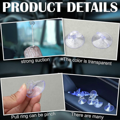 24 Pack Car Glass Windshield Sunshade Βεντούζες Μικρή βεντούζα παραθύρου αυτοκινήτου Κορόι 2