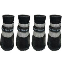 4PCS Wasserdichte Winter-Hundeschuhe Warme Hunde-Schneeschuhe Haustierpfotenschützer für kleine Hunde-Chihuahua